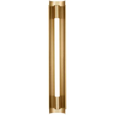 Generation Lighting Designers - Carson Medium Vanity Fixture - Burnished Brass - KWL1091BBS