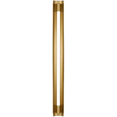 Generation Lighting Designers - Carson Grande Vanity Fixture - Burnished Brass - KWL1111BBS