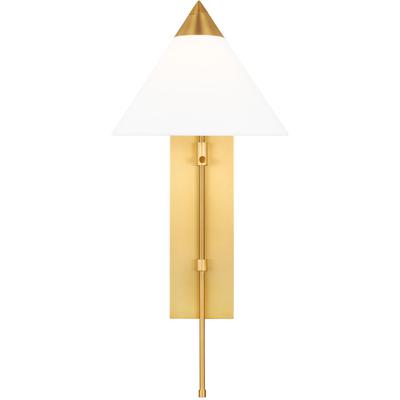 Generation Lighting Designers - Franklin Wall Sconce - Burnished Brass - KWL1121BBS
