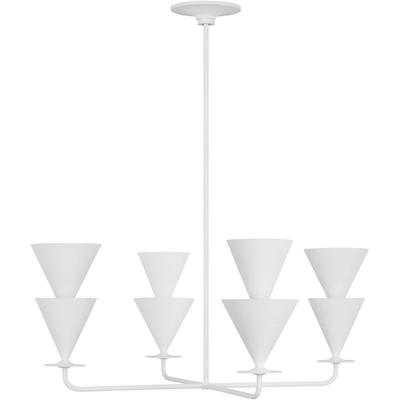 Generation Lighting Designers - Cornet Large Chandelier - Cast Plaster - LXC1084CPST