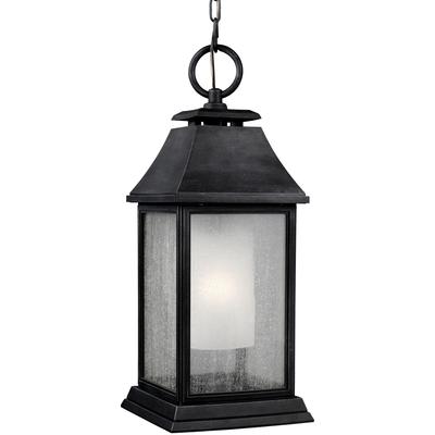 Generation Lighting Designers - Shepherd Outdoor Pendant - Dark Weathered Zinc - OL10611DWZ