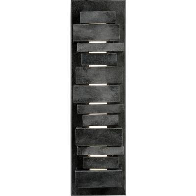 Generation Lighting Designers - Ledgend Small LED Outdoor Sconce - Dark Weathered Zinc - OL11201DWZ