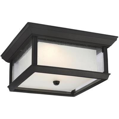 Generation Lighting Designers - McHenry LED Flush Mount - Textured Black - OL12813TXB-L1