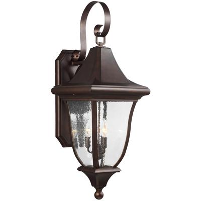 Generation Lighting Designers - Oakmont Large Outdoor Lantern - Patina Bronze - OL13102PTBZ