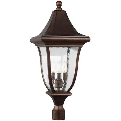 Generation Lighting Designers - Oakmont Outdoor Post Lantern - Patina Bronze - OL13107PTBZ