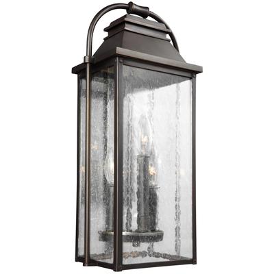 Generation Lighting Designers - Wellsworth Small Outdoor Lantern - Antique Bronze - OL13200ANBZ