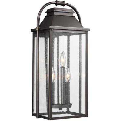 Generation Lighting Designers - Wellsworth Medium Outdoor Lantern - Antique Bronze - OL13201ANBZ