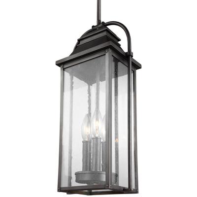 Generation Lighting Designers - Wellsworth Medium Outdoor Pendant - Antique Bronze - OL13209ANBZ