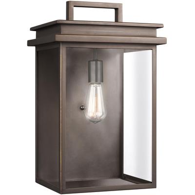 Generation Lighting Designers - Glenview Large Outdoor Lantern - Antique Bronze - OL13603ANBZ