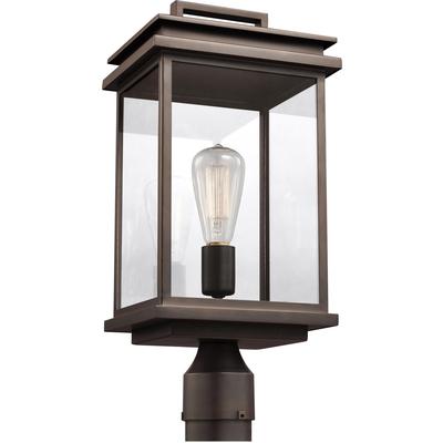 Generation Lighting Designers - Glenview Outdoor Post Lantern - Antique Bronze - OL13607ANBZ