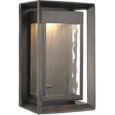 Generation Lighting Designers - Urbandale Small Outdoor LED Lantern - Antique Bronze - OL13700ANBZ-L1