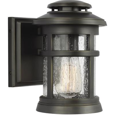 Generation Lighting Designers - Newport Extra Small Outdoor Lantern - Antique Bronze - OL14300ANBZ