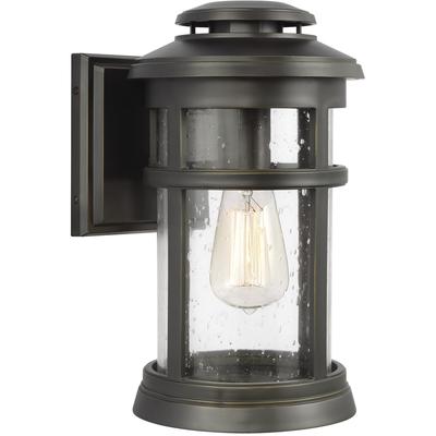Generation Lighting Designers - Newport Small Outdoor Lantern - Antique Bronze - OL14301ANBZ