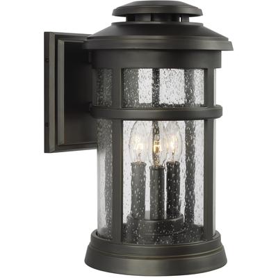 Generation Lighting Designers - Newport Medium Outdoor Lantern - Antique Bronze - OL14302ANBZ