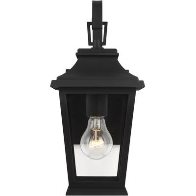 Generation Lighting Designers - Warren Mini Outdoor Lantern - Textured Black - OL15400TXB