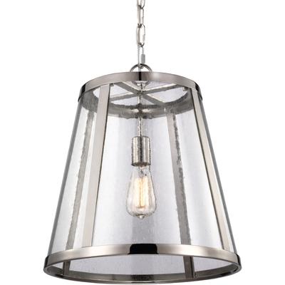 Generation Lighting Designers - Harrow Medium Pendant - Polished Nickel - P1289PN