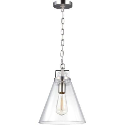 Generation Lighting Designers - Frontage Pendant - Satin Nickel - P1370SN