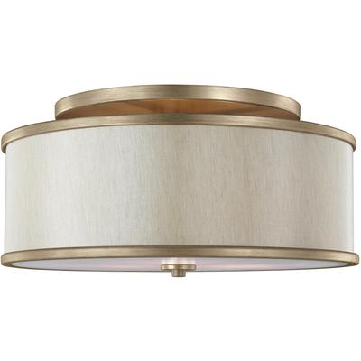 Generation Lighting Designers - Lennon Medium Semi-Flush Mount - Sunset Gold - SF339SG
