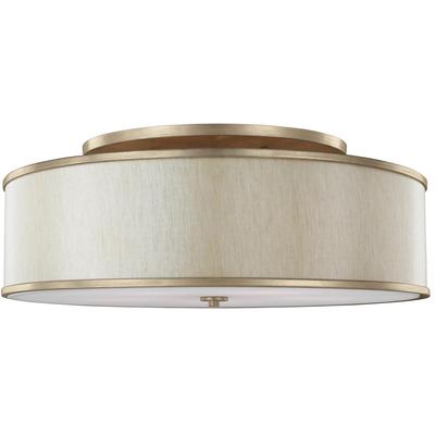 Generation Lighting Designers - Lennon Large Semi-Flush Mount - Sunset Gold - SF340SG