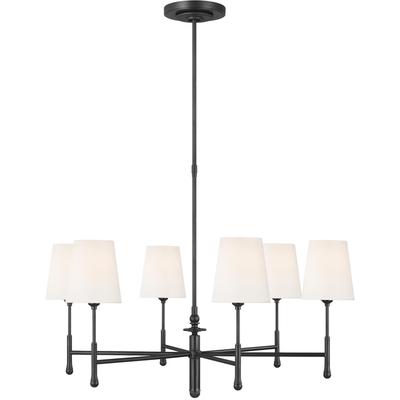 Generation Lighting Designers - Capri Medium Chandelier - Aged Iron - TC1016AI