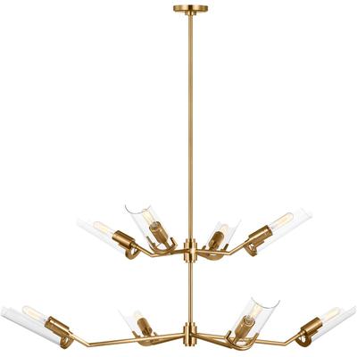 Generation Lighting Designers - Mezzo Grand Chandelier - Burnished Brass - TC1158BBS