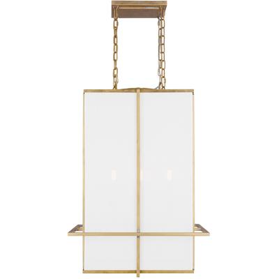 Generation Lighting Designers - Dresden Medium Lantern Pendant - Coastal Gild - TFC1014CGD