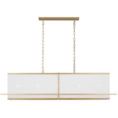Generation Lighting Designers - Dresden Large Linear Chandelier - Coastal Gild - TFC1025CGD