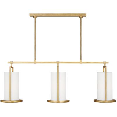 Generation Lighting Designers - Sherwood Large Linear Chandelier - Coastal Gild - TFC1053CGD