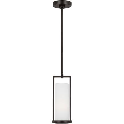 Generation Lighting Designers - Sherwood Mini Pendant - Aged Iron - TFP1011AI