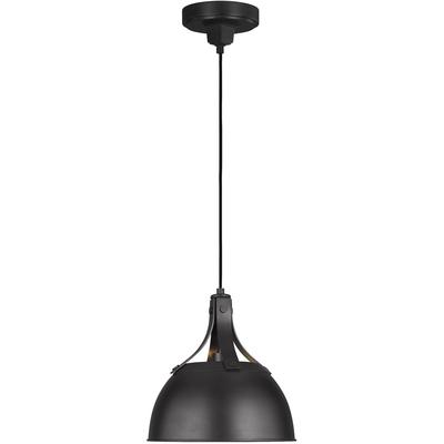 Generation Lighting Designers - Logan Small Pendant - Aged Iron - TP1051AI