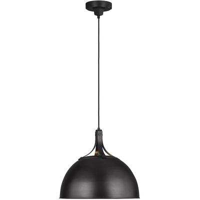 Generation Lighting Designers - Logan Large Pendant - Aged Iron - TP1071AI