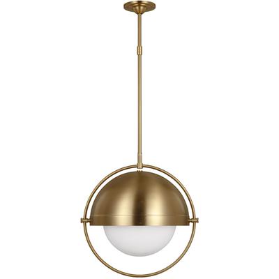 Generation Lighting Designers - Bacall Extra Large Pendant - Burnished Brass - TP1111BBS