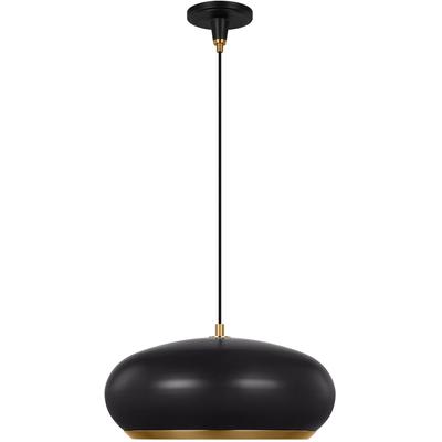 Generation Lighting Designers - Clasica Large Pendant - Aged Iron - TP1131AIBBS