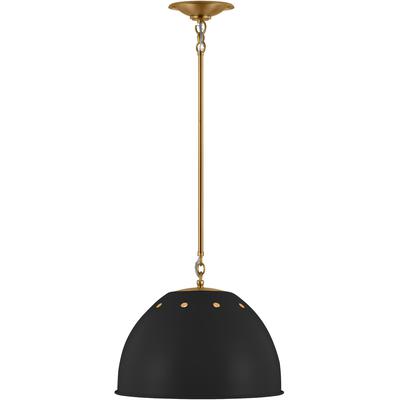 Generation Lighting Designers - Robbie Large Pendant - Midnight Black - TP1181MBKBBS