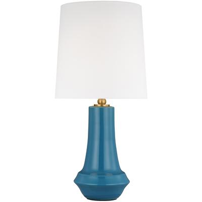 Generation Lighting Designers - Jenna Medium LED Table Lamp - Lucent Aqua - TT1231LAQ1