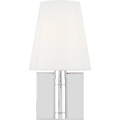 Generation Lighting Designers - Beckham Classic Square Sconce - Polished Nickel - TV1011PN