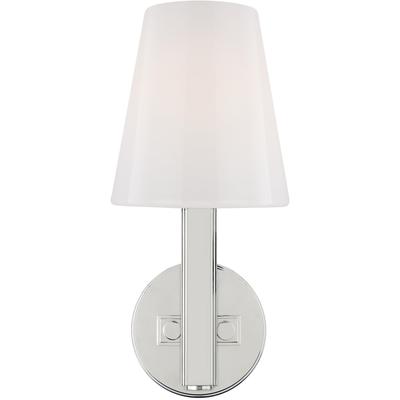 Generation Lighting Designers - Logan Sconce - Polished Nickel - TV1111PN