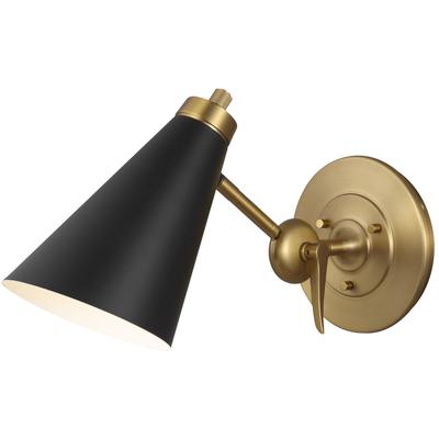 Generation Lighting Designers - Signoret Task Sconce - Burnished Brass - TW1061BBS
