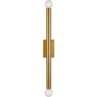 Generation Lighting Designers - Beckham Modern Large Single Sconce - Burnished Brass - TW1132BBS