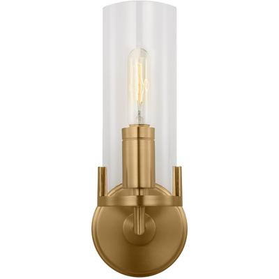 Generation Lighting Designers - Mezzo Small Sconce - Burnished Brass - TW1151BBS