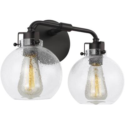 Generation Lighting Designers - Clara 2-Light Vanity Fixture - Oil Rubbed Bronze - VS24402ORB