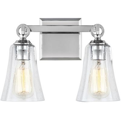 Generation Lighting Designers - Monterro 2-Light Vanity Fixture - Chrome - VS24702CH