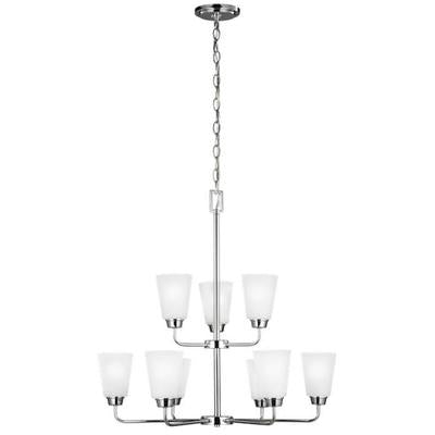 Generation Lighting - Kerrville 9-Light Chandelier - 3115209-05