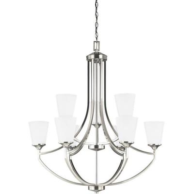 Generation Lighting - Hanford 9-Light Chandelier - 3124509EN3-962