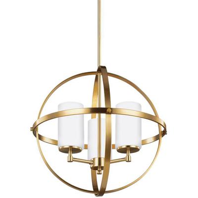 Generation Lighting - Alturas 3-Light Chandelier - 3124603EN3-848