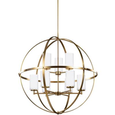 Generation Lighting - Alturas 9-Light Chandelier - 3124609EN3-848