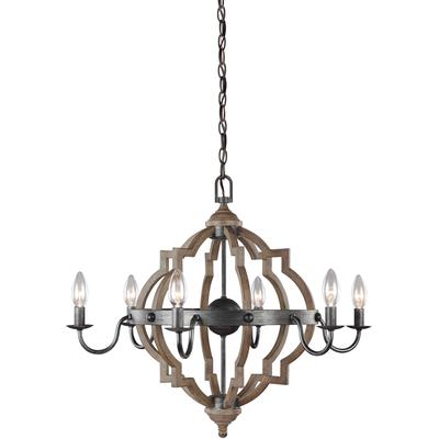 Generation Lighting - Socorro 6-Light Chandelier - 3124906-846