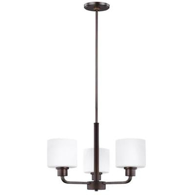 Generation Lighting - Canfield 3-Light Chandelier - 3128803-710