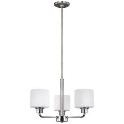 Generation Lighting - Canfield 3-Light Chandelier - 3128803-962