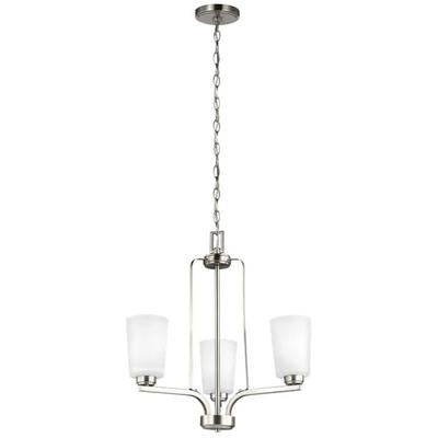 Generation Lighting - Franport 3-Light Chandelier - 3128903EN3-962